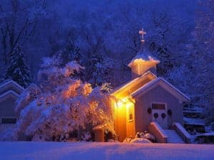 Peaceful church